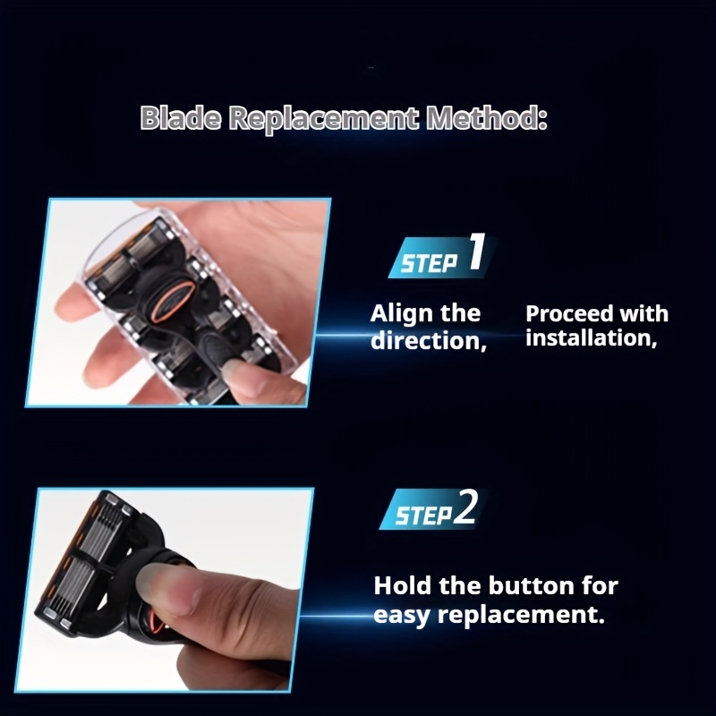 Men's 6-Layer Stainless Steel  - Safety Razor Handle review and price