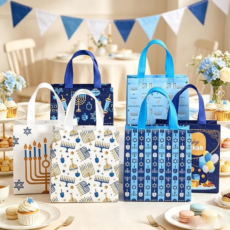 50Pcs Chic Jewish Holiday Non  - Reusable Bag review and price