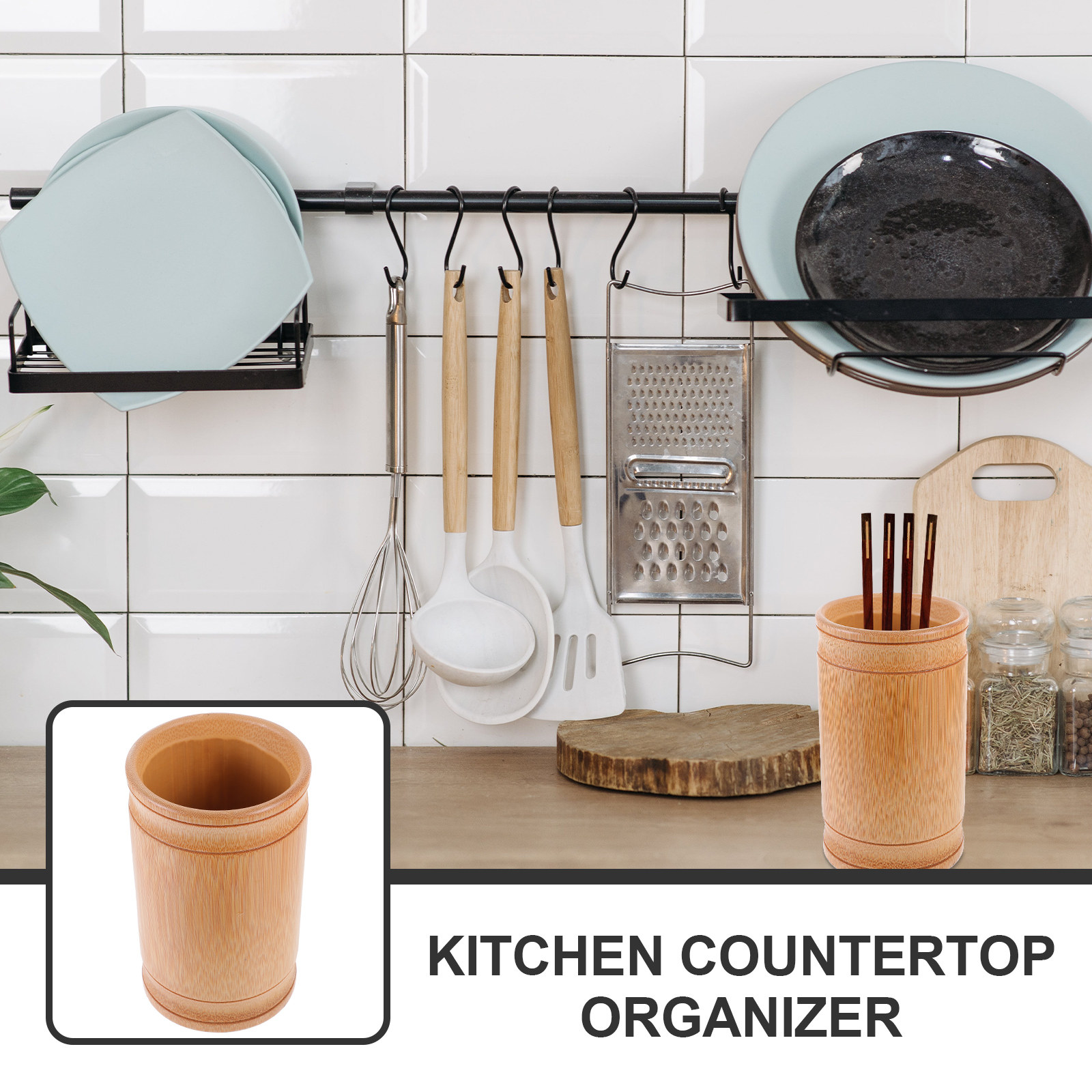 Bamboo Flatware Organizer for  - Bamboo Cutlery review and price