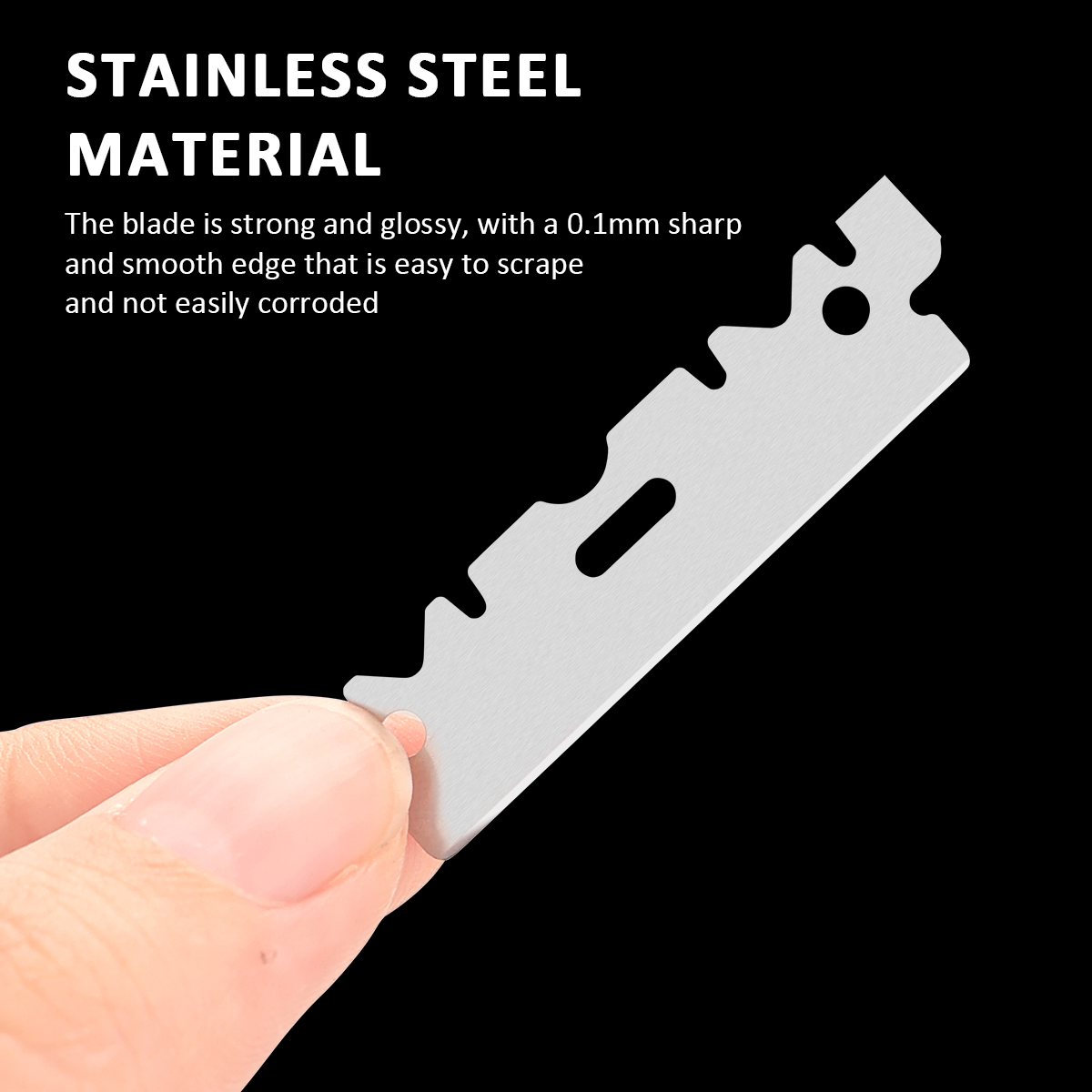 100pcs Stainless Steel Safety  - Safety Razor Handle review and price