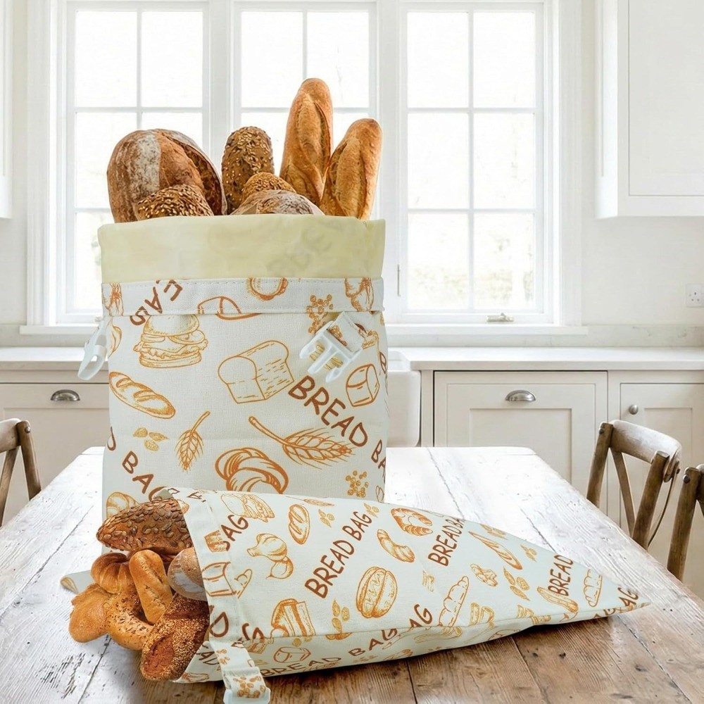 New Reusable Beeswax Bread Bag - Reusable Bag review and price