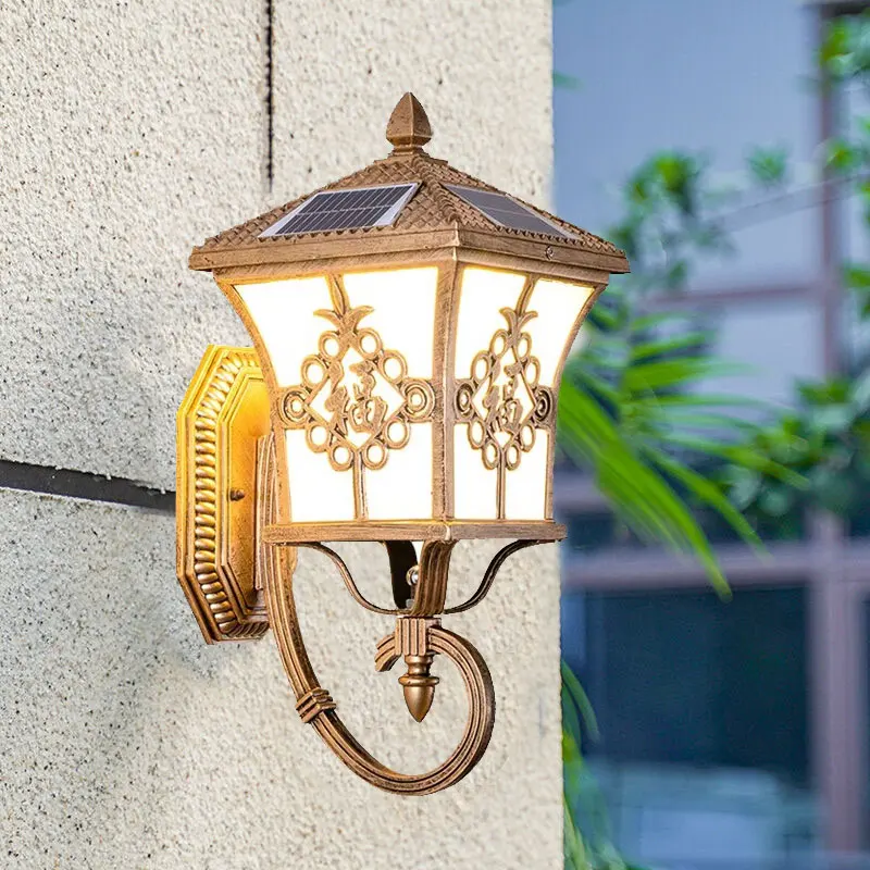 Outdoor European Style Solar P - Solar Garden Light review and price