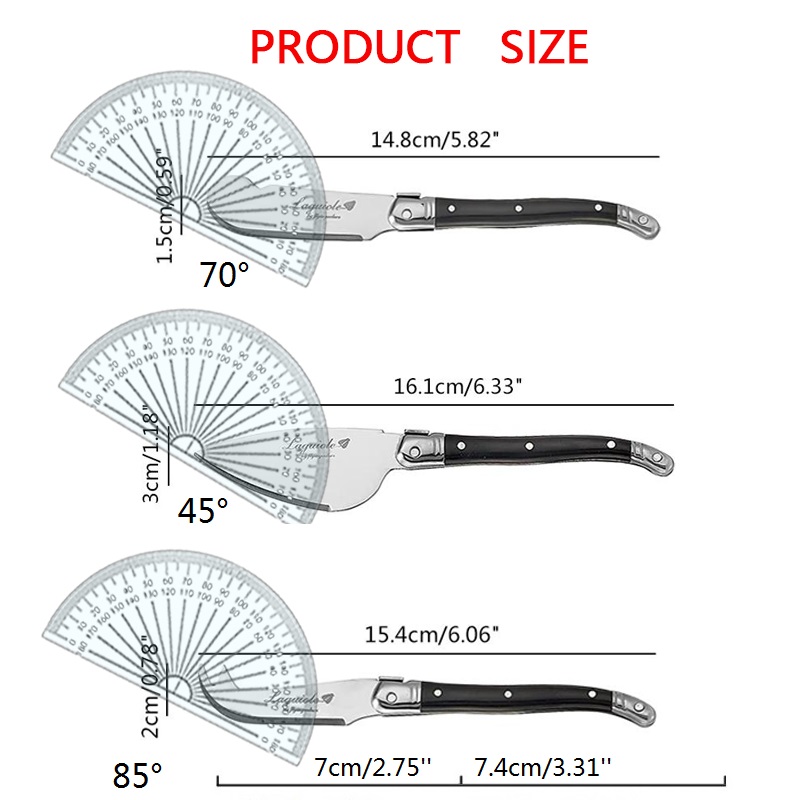 3Pcs Laguiole Cheese Tool Set  - Bamboo Cutlery review and price