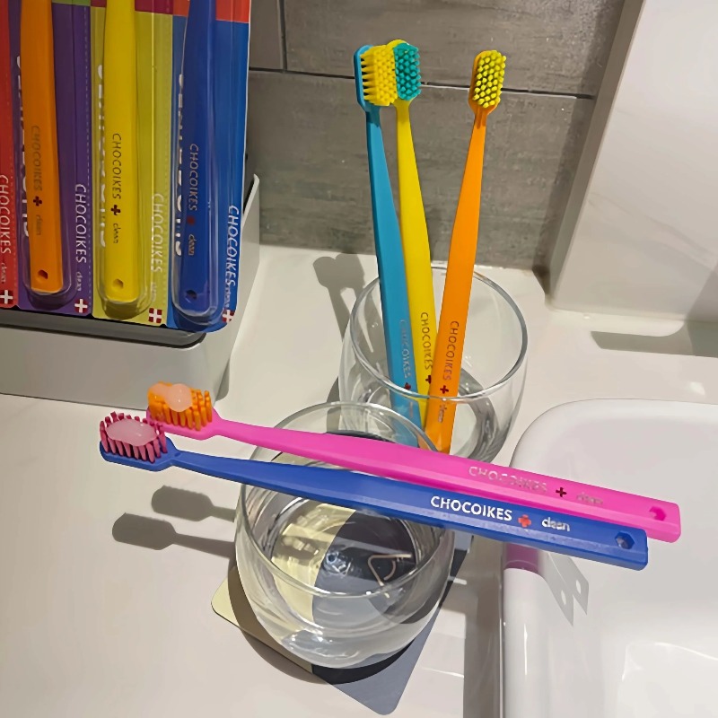 Swiss Toothbrushes 5 Colorful  - Bamboo Toothbrush review and price