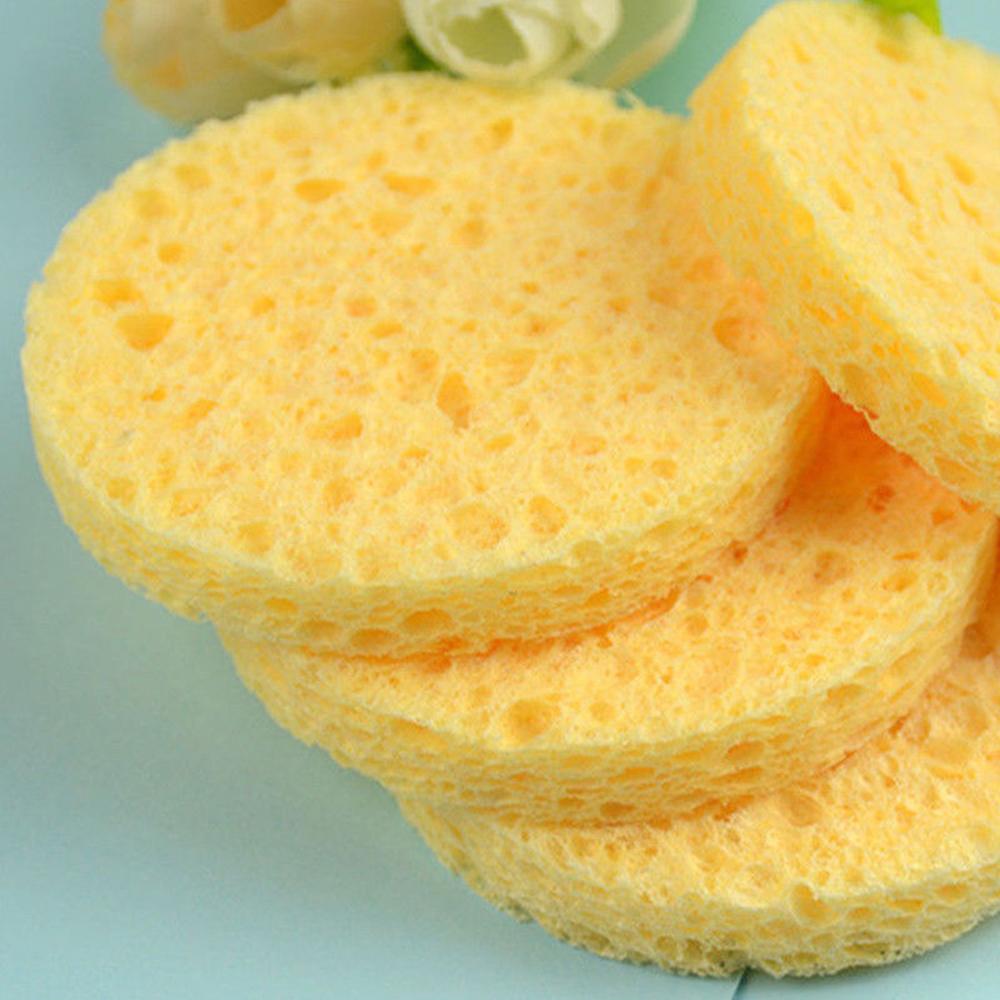 10pcs 6-9cm Yellow Face Round  - Eco Sponge review and price