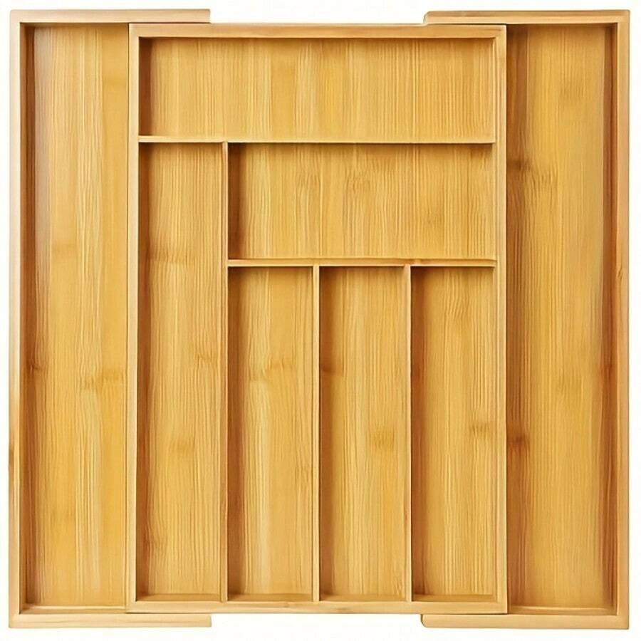 Bamboo Drawer Organizer, Expan - Bamboo Cutlery review and price