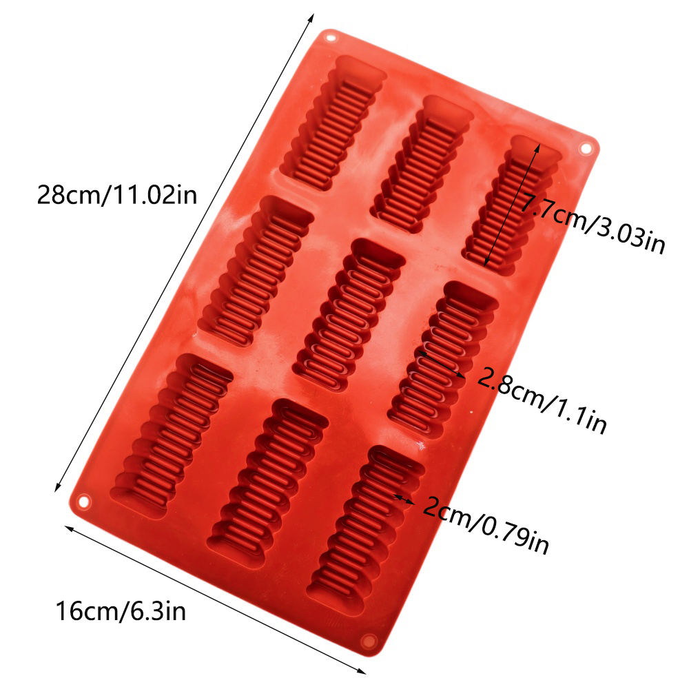 Long Wavy Strip Silicone Choco - Eco Soap review and price