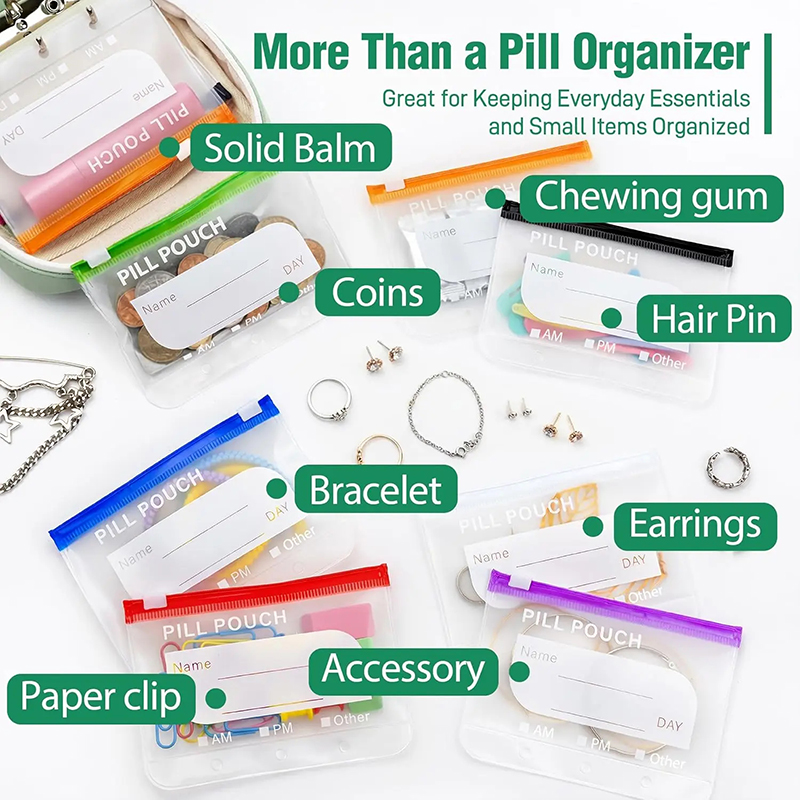 7/14 Pouch Weekly Pill Organiz - Reusable Bag review and price