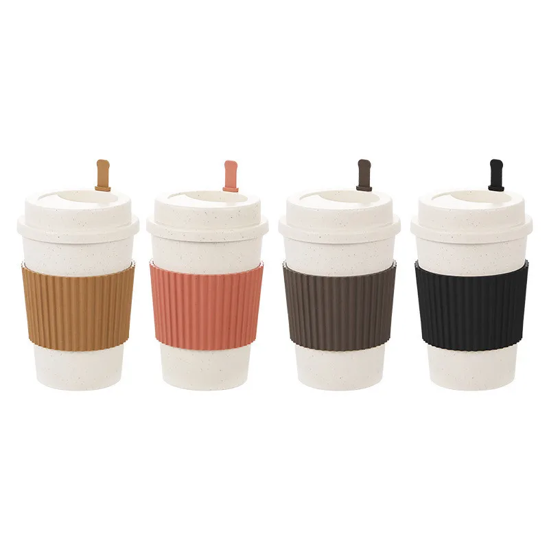 450ML Coffee Cups With Lids Wh - Reusable Straw review and price